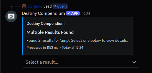 Edge case query with multiple matched results